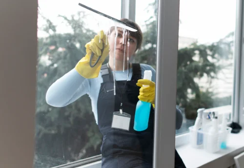 Nettoyage de vitres intérieures et extérieures à Lureuil